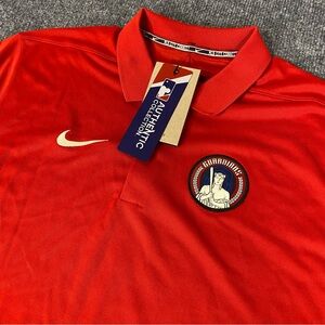 Nike Cleveland Guardians City Connect Victory Performance Mens Medium Polo NWT